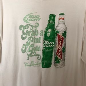 Novelty tee shirt, Bud Light